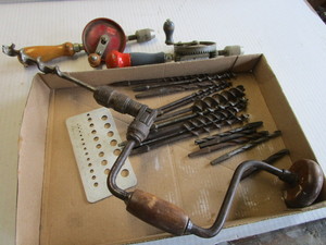 lot 21 image: Hand drills Defiance by Stanley, H...