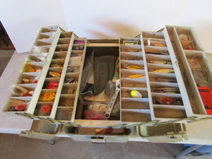 Tackle box & tackle...