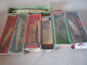 lot 72 image: Rapala Lures seven in original box...