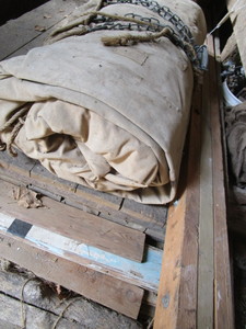 lot 151 image: Canvas tent, hunting party size, 16...