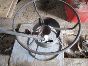 lot 154 image: Stand for outdoor cooking, includes...