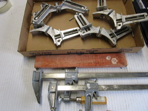 lot 163 image: Clamps two Speed 12, Pony 9166 co...