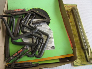 lot 164 image: Climbing spikes, bow hanger in pack...