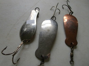 lot 218 image: Antique lures K-B, BBco...