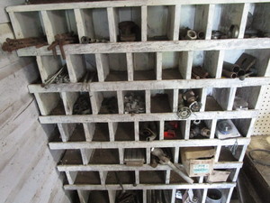 lot 241 image: Hardware in cubbys - just hardware,...