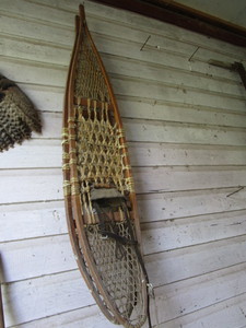 lot 261 image: Antique snowshoes...