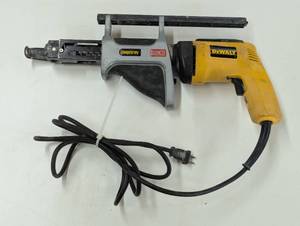 lot 112 image: Dewalt Drill DW250 With Senco Dura Spin Attachment