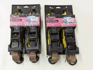 lot 76 image: Keeper Straps - 16 ft x 1000lbs - Camo - 4 Straps Total