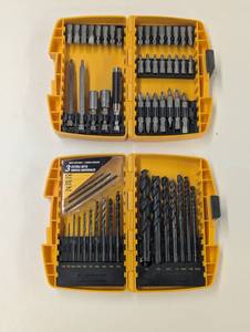 lot 37 image: DeWalt Ultimate Bit Set - Screw Gun and Drill Bit Sets with Case