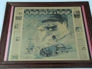 lot 270 image: Dale Earnhardt - Looking Back at a Legend - 1951-2001