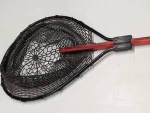 lot 217 image: Landing Net - Extending - Rubber Net - 20 basket