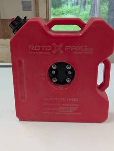 lot 231 image: ROTOPAX Red 3 Gallon Gasoline Pack 17 x 16 x 5 RX-3G
