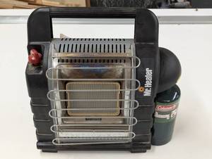 lot 206 image: Mr. Heater Propane Heater - MH9B - With Full Colman 1# Tank