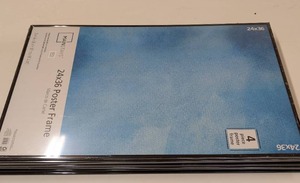 lot 194 image: 9 pack - 24 x 36 Poster Frame - Mainstay