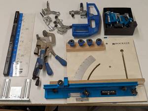 lot 152 image: KregRockler Jig and Clamp Sets - Mixed Kits with Accessories