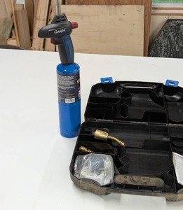 lot 159 image: Benzomatic Propane Torch Kit with Accessories and Case