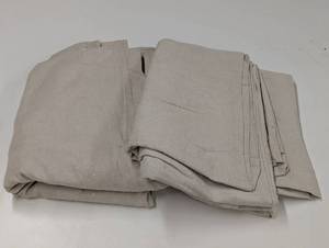 lot 161 image: 2 - 9ft x 12ft Canvas Professional Painters Drop Clothes (Guessed on Size)
