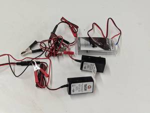 lot 147 image: Battery Maintenance Lot - 2 Maintainers and Trailer Harness Wire