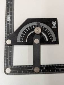 lot 129 image: 20 x 9 CCKL Creator - ProtractorAnglesMeasure All in One Tool