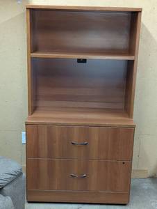 lot 380 image: 36 W x 20 D x 66 H - Executive File Cabinet and Storage