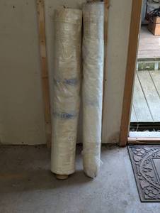 lot 367 image: 2 Rolls of Reinforced Poly - 1 appears to be almost full