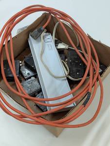 lot 297 image: Electrical Lot - Breakers - Extension Cord - Light