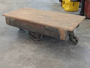 lot 376 image: 44 x 21 Nutting Cart - Original Wheels and Frame