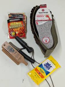 lot 276 image: Mixed Lot of Hunting - Warmers, Calls, Ammo Holder