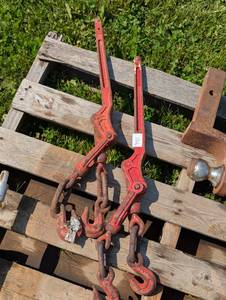lot 341 image: Pair 5400lbs - SCC1 - Locking Clamps - Heavy Rigging