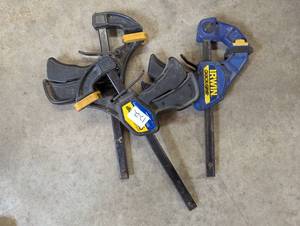 lot 122 image: Set of 3 Quick Grip Bar Clamps - 6