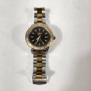 lot 18 image: Mens INVICTA  Automation Wrist Watch With Date SilverGold Band Professional Diver 21 Jeweled Excellent Condition