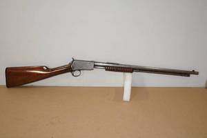lot 14 image: 1921 Winchester Model 1906 .22 SLLR Slide-Action Rifle