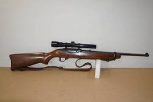 lot 20 image: Ruger 1022 Carbine .22 LR Semi-Auto Rifle - Bushnell Banner Scope