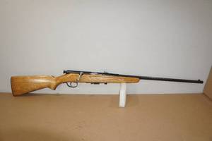 lot 23 image: Wards Western Field .22 SLLR Bolt-Action Rifle
