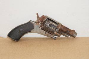 lot 40 image: Folding Trigger Revolver - Appears Belgian