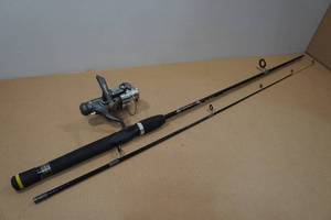 lot 90 image: Rhino Tuff Rod with Shakespeare Synergy Reel