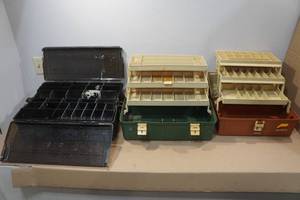 lot 101 image: 3 Tackle Boxes