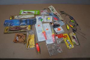 lot 118 image: Assorted Fishing Tackle