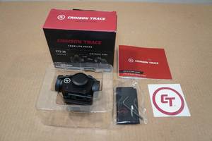 lot 133 image: Crimson Trace CTS-25 Electronic Red Dot Sight