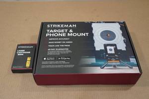 lot 223 image: Strikeman Target & Phone Mount with Laser Cartridge