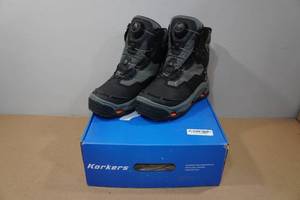 lot 224 image: Korkers Darkhorse Wading Boots - Size 9