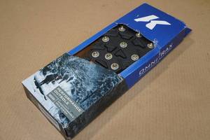 lot 231 image: Korkers Interchangeable Sole System Triple Threat Carbide Spike - Size 8.5-9