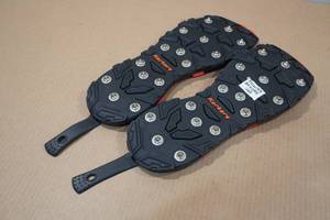lot 233 image: Korkers Interchangeable Sole System Triple Threat Carbide Spike - Size 14.5-15