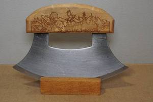 lot 263 image: Alaska Ulu-Knife Factory Knife