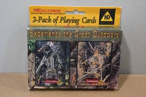 lot 291 image: Realtree 2-Pack Playing Cards