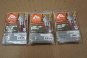 lot 318 image: 3 Ozark Trail Emergency Ponchos