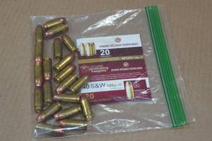 lot 354 image: 20 DRT .40 S&W 105 Gr HP Ammo
