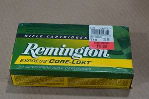 lot 369 image: 20 Remington Express .308 Win 150 Gr Core-Lokt PSP Ammo