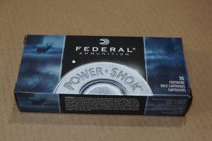 lot 384 image: 20 Federal Power-Shok .243 Win 100 Gr SP Ammo