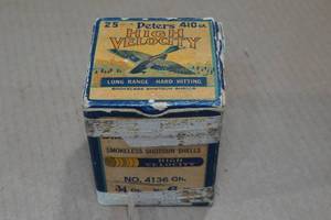 lot 399 image: 23 Peters High Velocity .410 Bore 2-12 6 Shot Shotshells